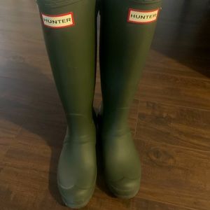 Hunter rain boots. Excellent condition. US6. EU37